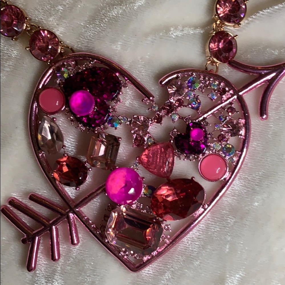 NEW BETSEY JOHNSON VALENTINES HEART